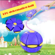 Load image into Gallery viewer, Outdoor Activity Flying Saucer Ball Hot Deformed flying Sports Phlat Ball Toys
